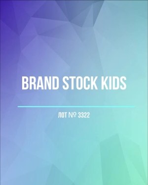 Купить BRAND STOCK Kids#8 кг (+0,8 в подарок), ЛОТ №3322 оптом в Сочи и Краснодарском крае