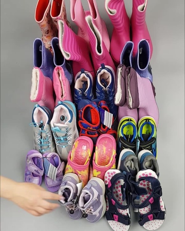 Фотография  992 - Обувь ALDI дети лето#10 кг, ЛОТ №4454 оптом в Сочи и Краснодарском крае