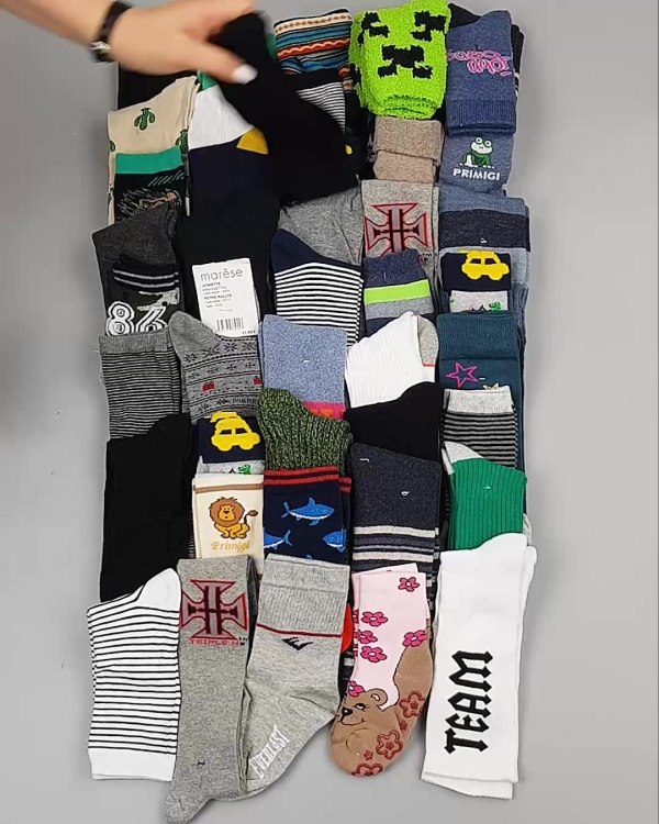 Фотография  366 - Носки дети СТОК зима#5 кг, ЛОТ №4870 оптом в Сочи и Краснодарском крае