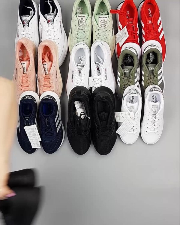Фотография  555 - Кроссовки Adidas+Reebok#15 шт, ЛОТ №6145 оптом в Сочи и Краснодарском крае