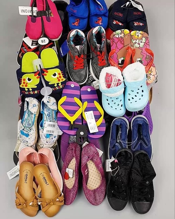 Фотография  971 - Обувь детская СТОК Summer#7,85 кг, ЛОТ №6196 оптом в Сочи и Краснодарском крае