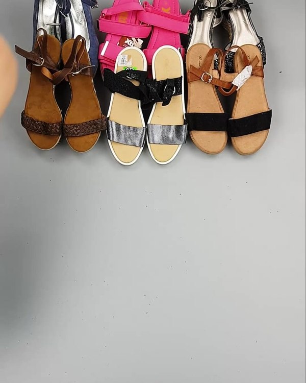 Фотография  205 - Обувь босоножки#11,2 кг, ЛОТ №6362 оптом в Сочи и Краснодарском крае