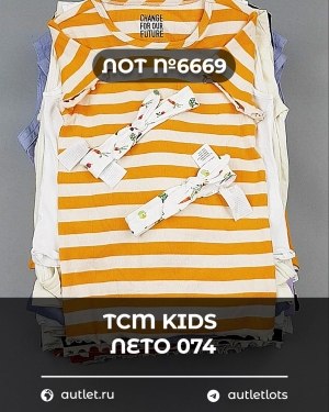 Купить TCM Kids лето 074#7 кг, ЛОТ №6669 оптом в Сочи и Краснодарском крае