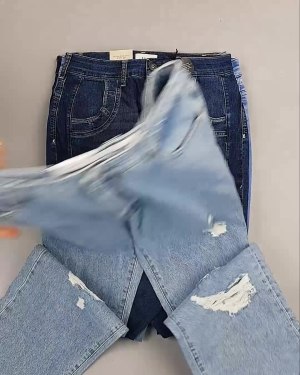 Фотография  868 - Джинсы женские Дания#10 кг, ЛОТ №6762 оптом в Сочи и Краснодарском крае