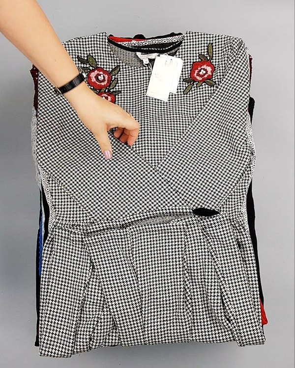 Фотография  807 - Cream Платья Winter#25 кг оптом в Сочи и Краснодарском крае