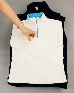 Фотография  945 - А 25302 Флис толстовки (Fleece jackets)#25 кг оптом в Сочи и Краснодарском крае