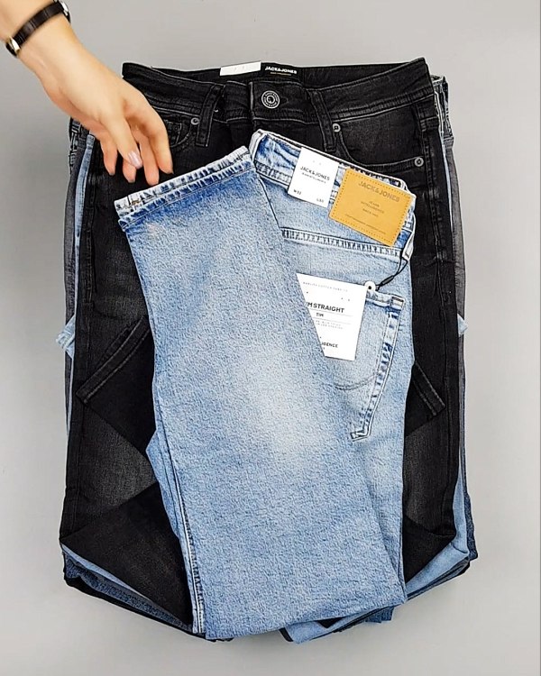 Фотография  715 - Джинсы JACK JONES 094#10 кг, ЛОТ №6977 оптом в Сочи и Краснодарском крае