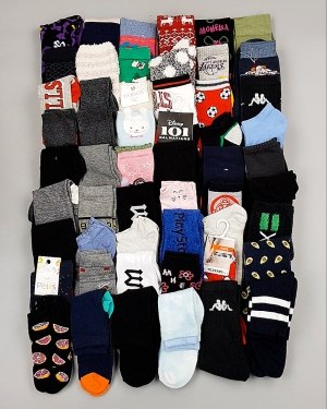 Купить Носки дети СТОК зима#5 кг, ЛОТ №6988 оптом в Сочи и Краснодарском крае