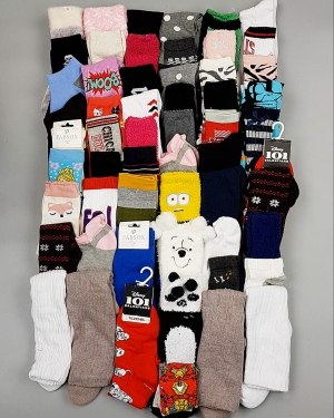 Купить Носки дети СТОК зима#5 кг, ЛОТ №6986 оптом в Сочи и Краснодарском крае