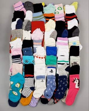 Фотография  296 - Носки дети СТОК лето#5 кг, ЛОТ №6992 оптом в Сочи и Краснодарском крае