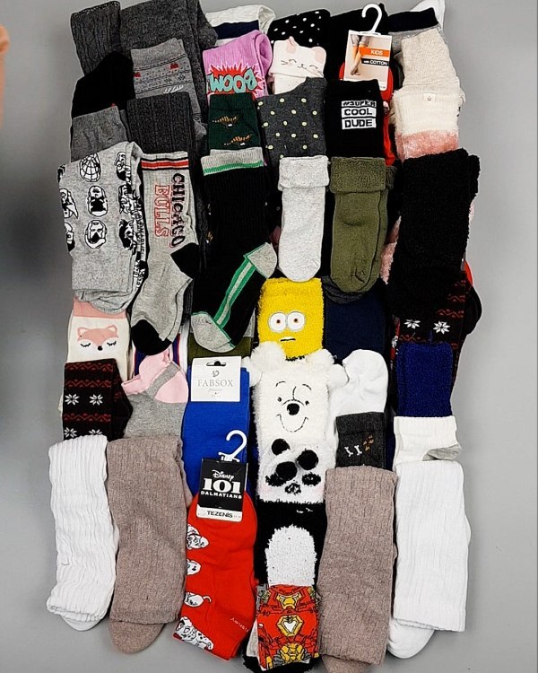 Фотография  816 - Носки дети СТОК зима#5 кг, ЛОТ №6986 оптом в Сочи и Краснодарском крае