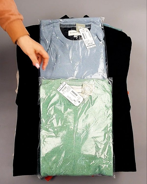 Фотография  262 - Джемпера легкие мужские TOM TAILOR 124#8,7 кг, ЛОТ №7606 оптом в Сочи и Краснодарском крае