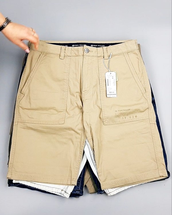Фотография  392 - Шорты мужские TOM TAILOR 124#3,75 кг, ЛОТ №7600 оптом в Сочи и Краснодарском крае