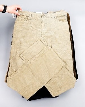 Фотография  851 - Брюки вельветовые м/ж C&A 025#10 кг, ЛОТ №8031 оптом в Сочи и Краснодарском крае