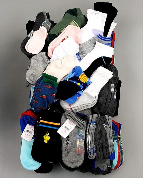 Фотография  949 - Носки дети лето CAN 084#5 кг, ЛОТ №8000 оптом в Сочи и Краснодарском крае