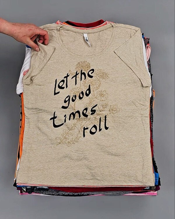 Фотография  101 - Футболки м/ж Cr+Ex#8 кг, ЛОТ № ВК0100 оптом в Сочи и Краснодарском крае