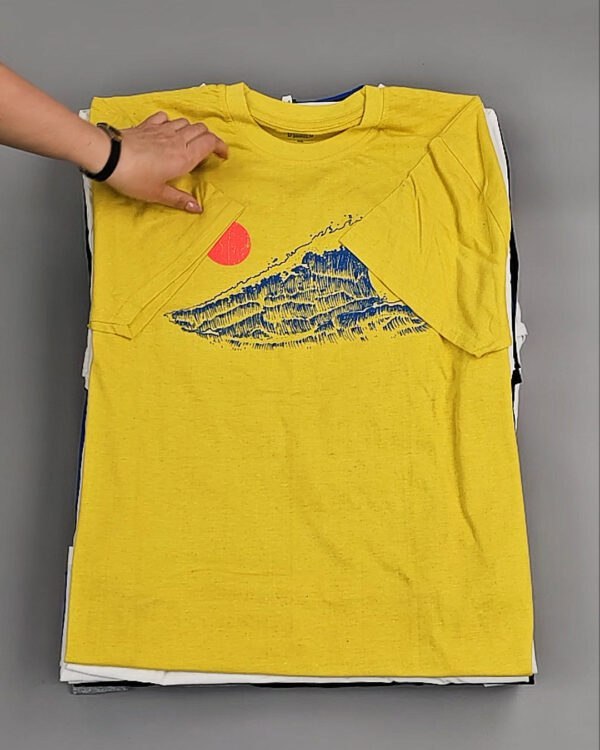 Фотография  906 - Футболки м/ж (Printed T-Shirts New)#5 кг оптом в Сочи и Краснодарском крае