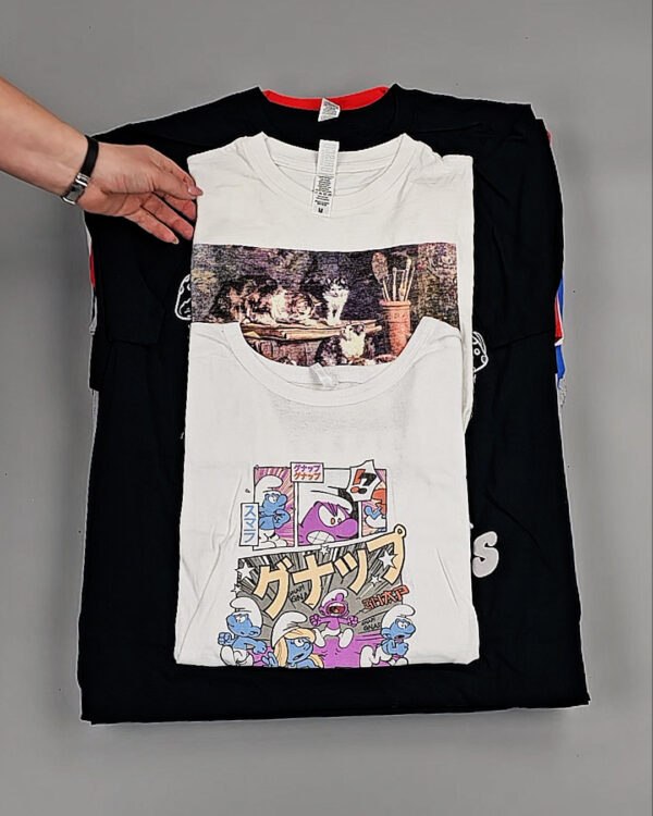 Фотография  366 - Футболки м/ж (Printed T-Shirts New)#5 кг, ЛОТ №8511 оптом в Сочи и Краснодарском крае