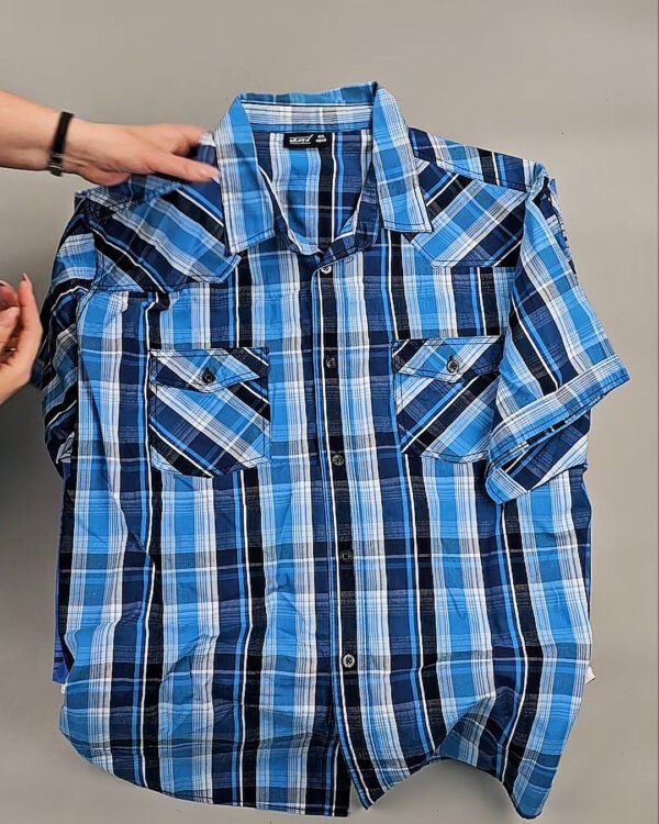 Фотография  507 - Рубашки к/р#25 кг, ЛОТ № ВК0095 оптом в Сочи и Краснодарском крае