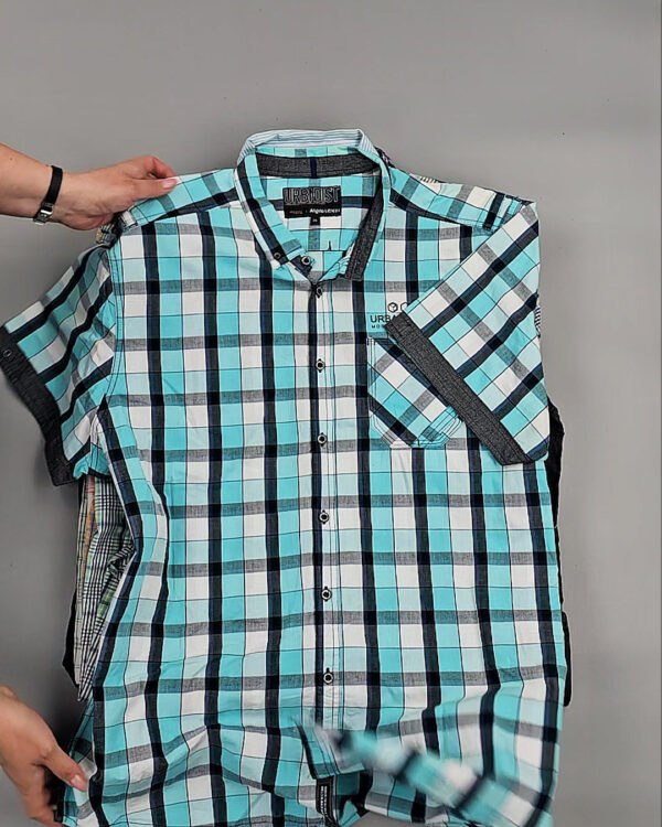 Фотография  438 - Рубашки к/р#25 кг, ЛОТ № ВК0095 оптом в Сочи и Краснодарском крае