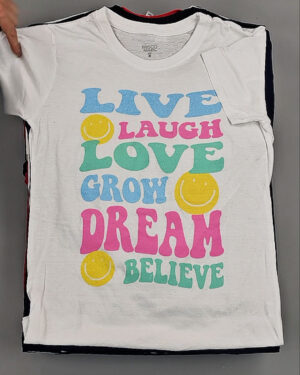 Фотография  762 - Футболки м/ж (Printed T-Shirts New)#5 кг, ЛОТ №8913 оптом в Сочи и Краснодарском крае