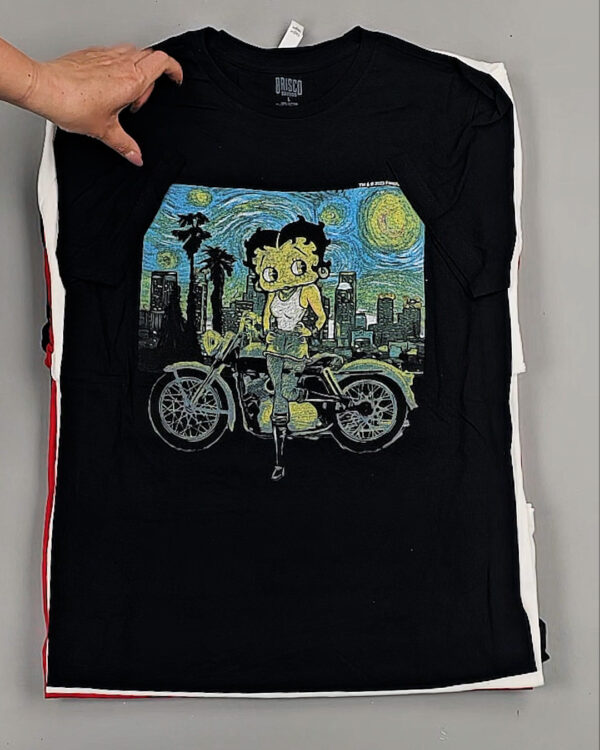 Фотография  299 - Футболки м/ж (Printed T-Shirts New)#5 кг, ЛОТ №8913 оптом в Сочи и Краснодарском крае