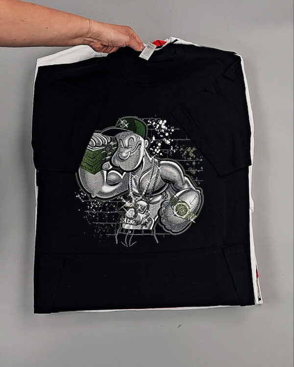 Фотография  786 - Футболки м/ж (Printed T-Shirts New)#5 кг, ЛОТ №8904 оптом в Сочи и Краснодарском крае