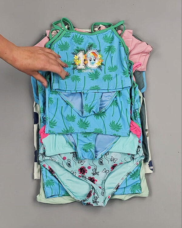 Фотография  890 - Купальники LIDL Kids 114#5 кг, ЛОТ №8949 оптом в Сочи и Краснодарском крае