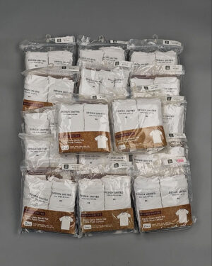 Купить Футболка белая муж Корея 085#5 кг оптом в Сочи и Краснодарском крае