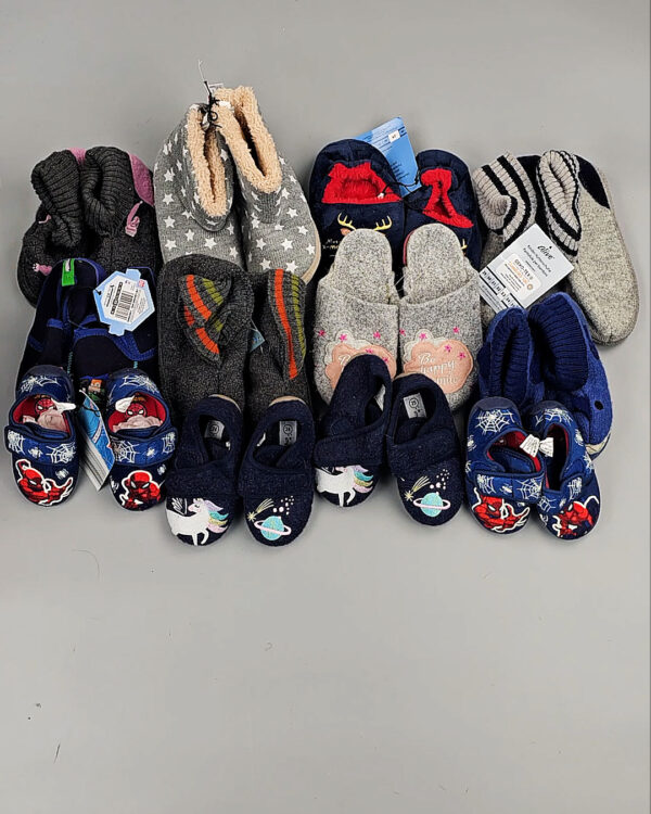 Фотография  354 - Обувь домашняя дети СТОК 065#3,2 кг, ЛОТ СТ-9727 оптом в Сочи и Краснодарском крае