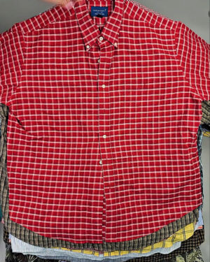 Купить Рубашки (Oversize Man Shirts Premium)#20,3 кг, ЛОТ СХ-0242 оптом в Сочи и Краснодарском крае