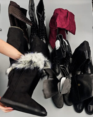 Фотография  529 - Обувь сток  зима (Winter Boots)#12,8 кг, ЛОТ СТ-9774 оптом в Сочи и Краснодарском крае