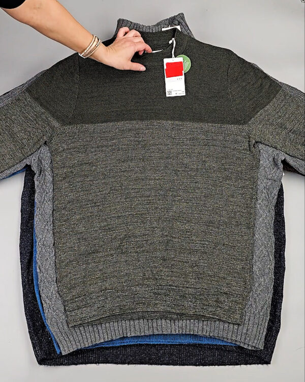 Фотография  982 - Джемпера мужские C&A 025#7 кг, ЛОТ СТ-10003 оптом в Сочи и Краснодарском крае