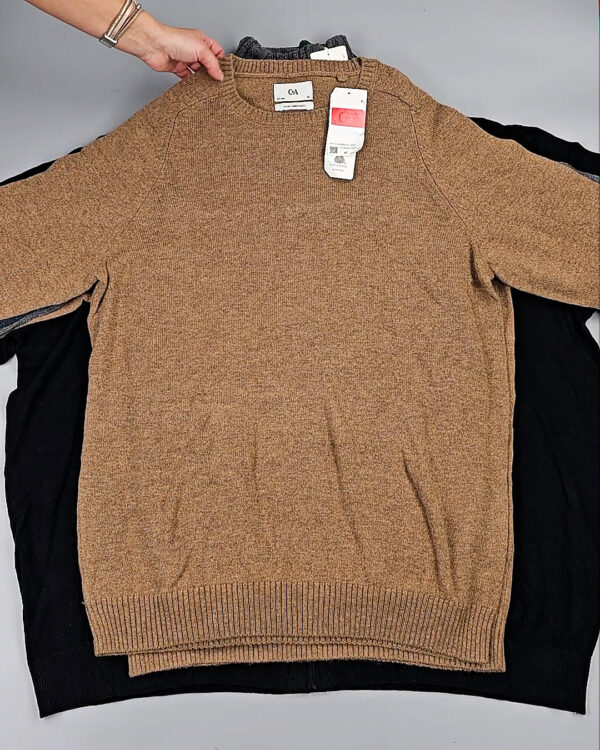 Фотография  536 - Джемпера мужские C&A 025#7,6 кг, ЛОТ СТ-10006 оптом в Сочи и Краснодарском крае