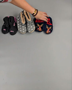 Фотография  495 - Обувь домашняя дети СТОК 065#3,2 кг, ЛОТ СТ-9727 оптом в Сочи и Краснодарском крае