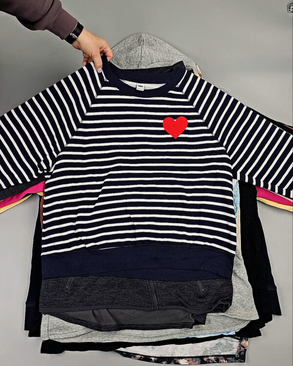 Фотография  378 - Толстовки (SWEAT TOPS Extra)#20 кг, ЛОТ СХ-0247 оптом в Сочи и Краснодарском крае