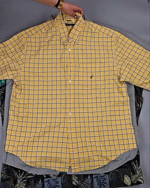 Фотография  834 - Рубашки (Oversize Man Shirts Premium)#20,3 кг, ЛОТ СХ-0242 оптом в Сочи и Краснодарском крае